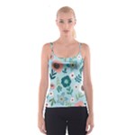 Flower Spaghetti Strap Top