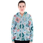 Flower Women s Zipper Hoodie