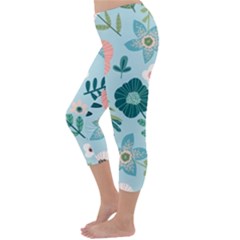 Capri Winter Leggings Back Capri Winter Leggings Back
