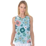 Flower Women s Basketball Tank Top