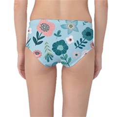 Mid-Waist Bikini Bottoms 