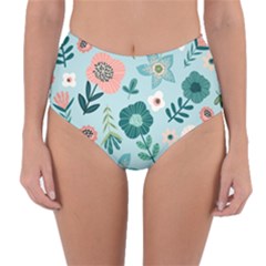 Reversible High-Waist Bikini Bottoms 