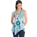 Flower Sleeveless Tunic