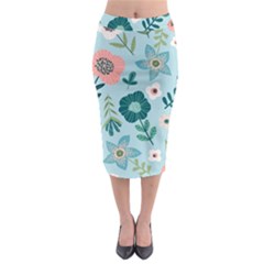 Midi Pencil Skirt 