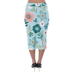 Midi Pencil Skirt 