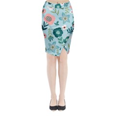 Flower Midi Wrap Pencil Skirt from ArtsNow.com