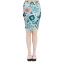 Midi Wrap Pencil Skirt 