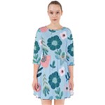 Flower Smock Dress