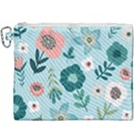 Flower Canvas Cosmetic Bag (XXXL)