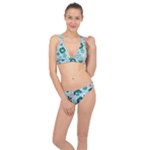 Flower Classic Banded Bikini Set 