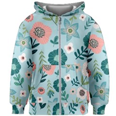 Kids  Zipper Hoodie Without Drawstring 