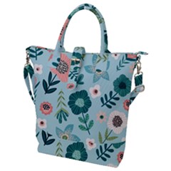 Buckle Top Tote Bag 