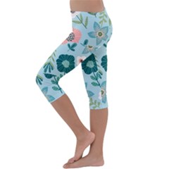 Kids  Lightweight Velour Capri Leggings  