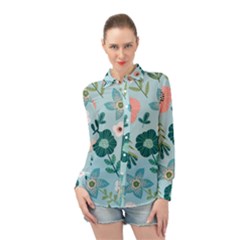 Long Sleeve Chiffon Shirt 
