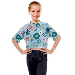 Kids Mock Neck T-Shirt 