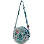 Flower Crossbody Circle Bag