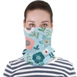 Flower Face Seamless Bandana (Adult)