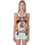 Zabaeleche Coat of Arm One Piece Boyleg Swimsuit
