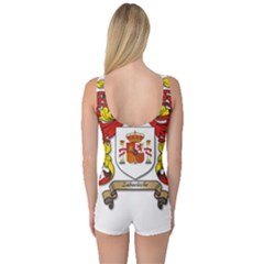 One Piece Boyleg Swimsuit 
