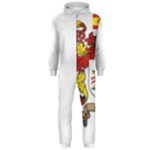 Zabaeleche Coat of Arm Hooded Jumpsuit (Men)