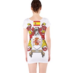 Short Sleeve Bodycon Dress Back Short Sleeve Bodycon Dress Back
