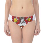 Zabaeleche Coat of Arm Hipster Bikini Bottoms