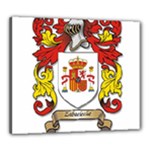 Zabaeleche Coat of Arm Canvas 24  x 20  (Stretched)