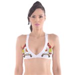 Zabaeleche Coat of Arm Plunge Bikini Top