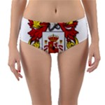 Zabaeleche Coat of Arm Reversible Mid-Waist Bikini Bottoms