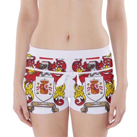 Zabaeleche Coat of Arm Boyleg Bikini Wrap Bottoms from ArtsNow.com