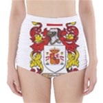 Zabaeleche Coat of Arm High-Waisted Bikini Bottoms