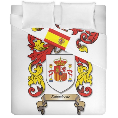 Zabaeleche Coat of Arm Duvet Cover Double Side (California King Size) from ArtsNow.com