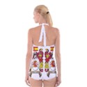 Boyleg Halter Swimsuit  