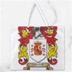 Zabaeleche Coat of Arm Zipper Large Tote Bag
