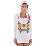 Zabaeleche Coat of Arm Long Sleeve Hooded T-shirt