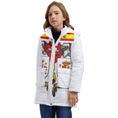 Kids  Hooded Longline Puffer Jacket 