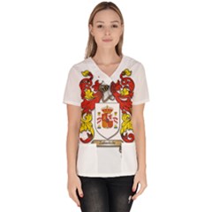 Women s V-Neck Scrub Top 