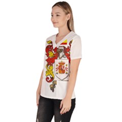 Women s V-Neck Scrub Top 