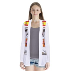 Drape Collar Cardigan 