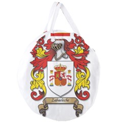 Giant Round Zipper Tote 