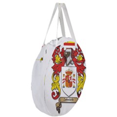 Giant Round Zipper Tote 