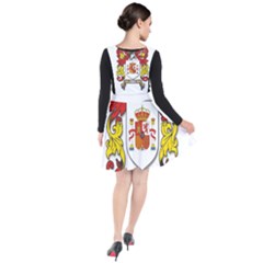 Plunge Pinafore Dress 