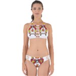 Zabaeleche Coat of Arm Perfectly Cut Out Bikini Set