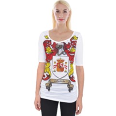 Wide Neckline T-Shirt 
