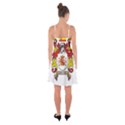 Ruffle Detail Chiffon Dress 