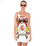 Zabaeleche Coat of Arm One Soulder Bodycon Dress