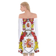 Off Shoulder Skater Dress 