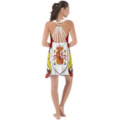 Show Some Back Chiffon Dress 