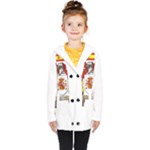 Zabaeleche Coat of Arm Kids  Double Breasted Button Coat
