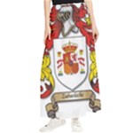 Zabaeleche Coat of Arm Maxi Chiffon Skirt